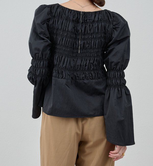  「シャーリングブラウス」|シャツ・ブラウス|