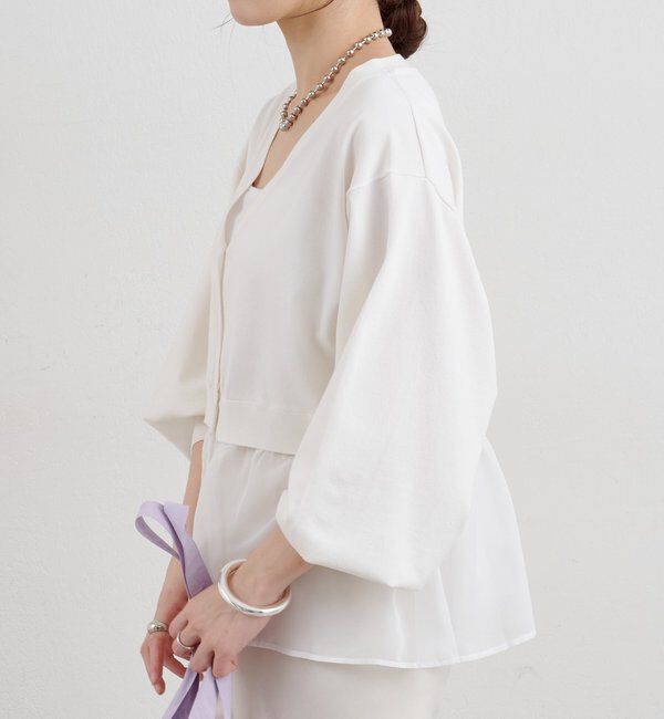  「シアードッキングカーディガン」|カーディガン|