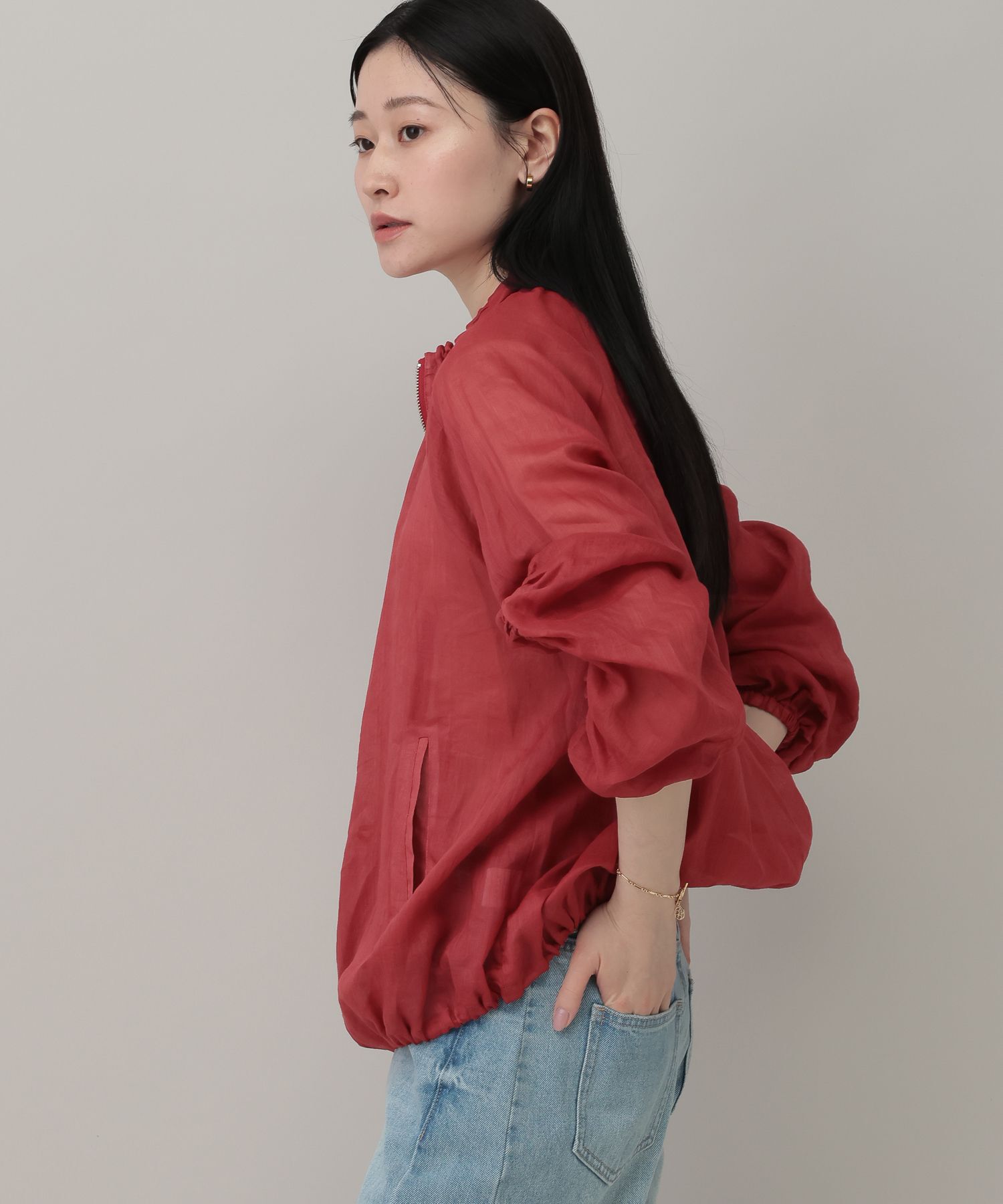 A part by 「ルランゼショートブルゾン」|ブルゾン・スタジャン|