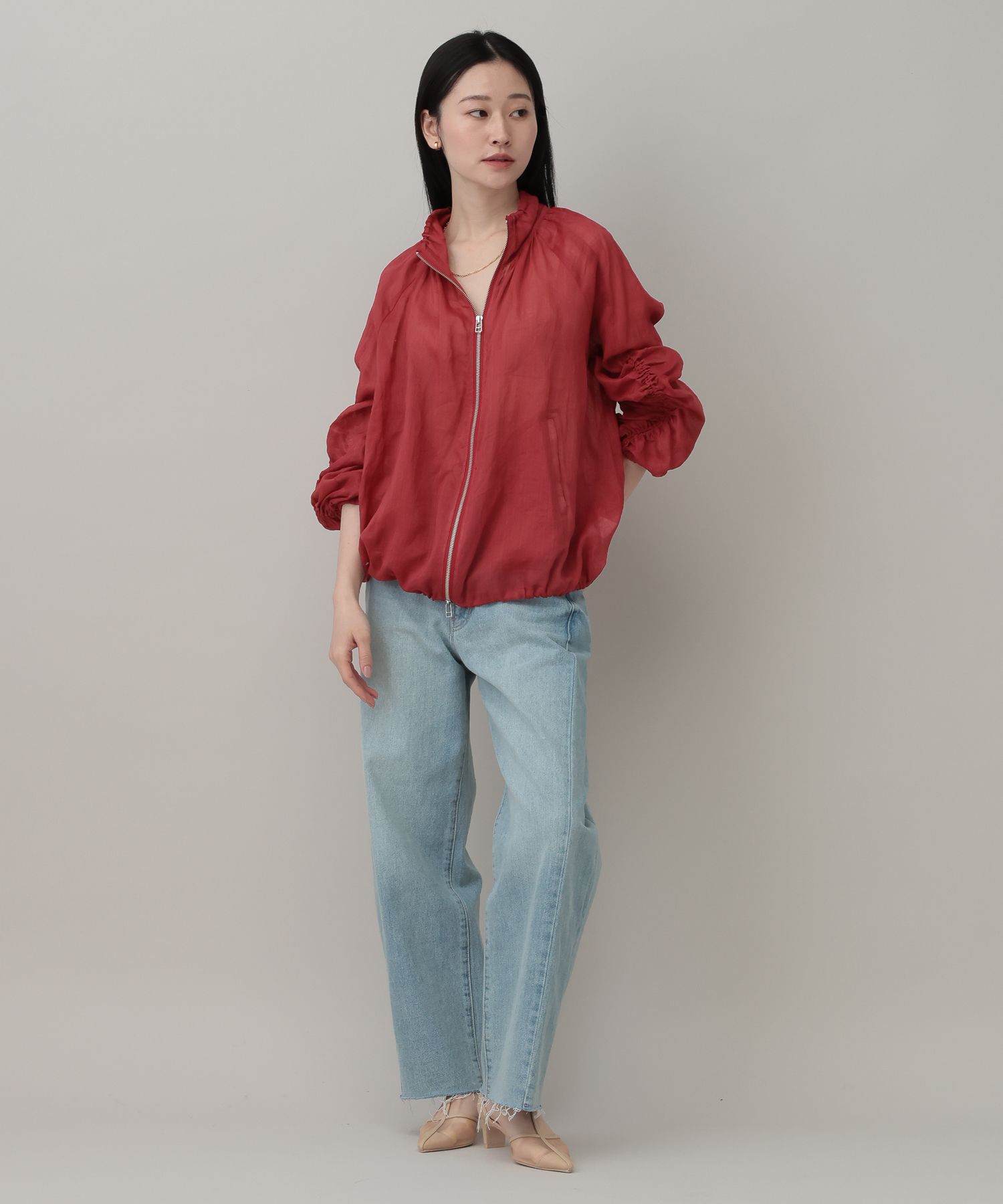 A part by 「ルランゼショートブルゾン」|ブルゾン・スタジャン|