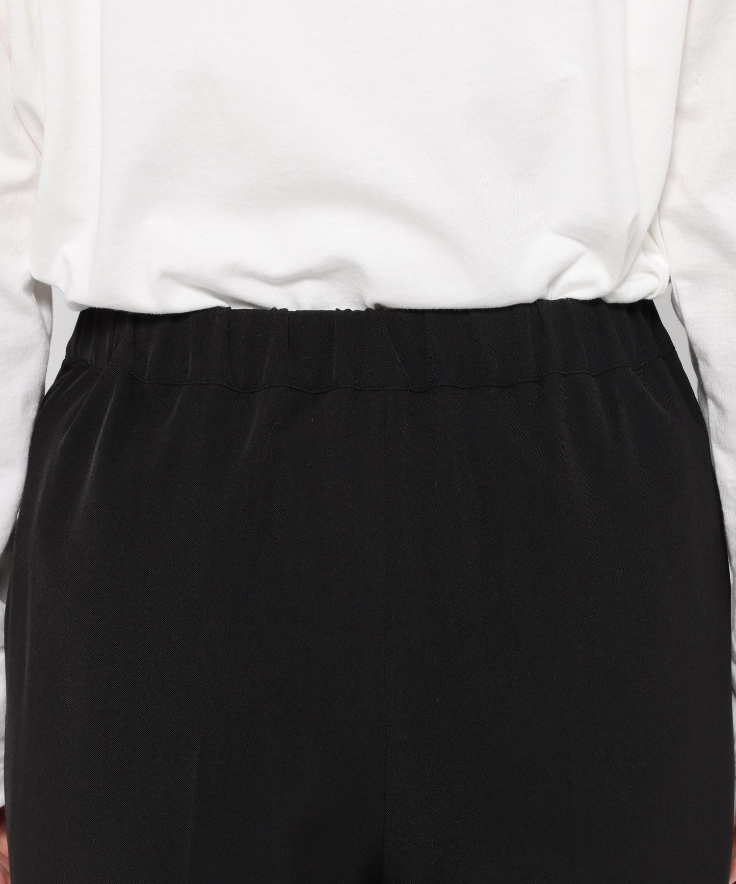 LOWRYS FARM「センタープレスフレアパンツ」|チノ|