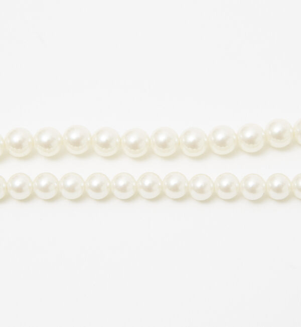 collex「【dignif】【金属アレルギー対応】3WAY2連パールネックレス」|ネックレス|