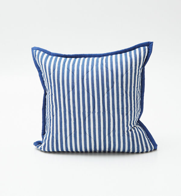 collex「ブロックプリント キルトクッションカバー 45&times;45」|その他|