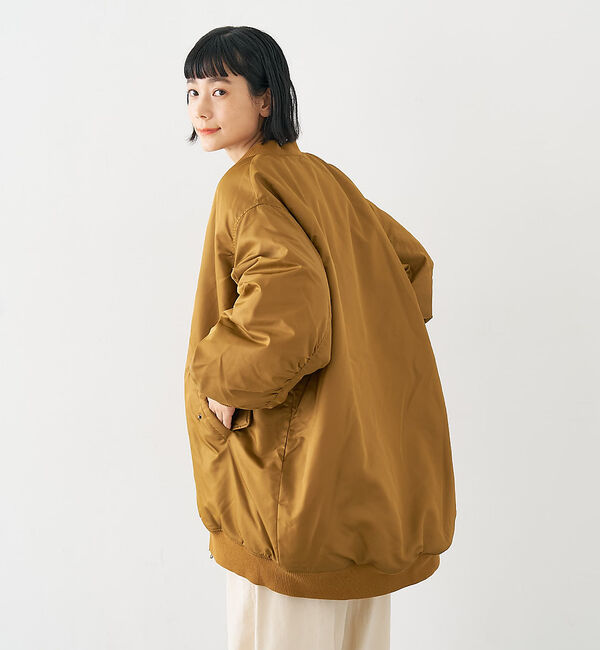 collex「ナイロンツイル中綿ブルゾン」|ブルゾン・スタジャン|