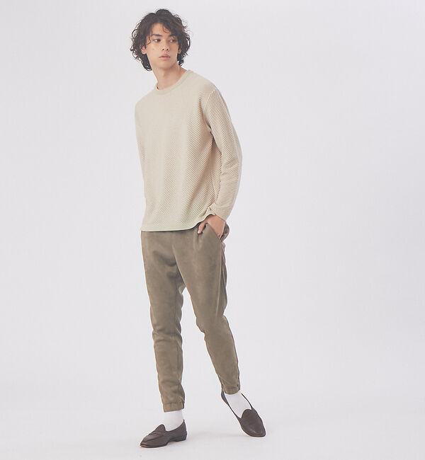 ABAHOUSE「【セットアップ対応】ネオスエード イージー ジョガーパンツ」|その他|