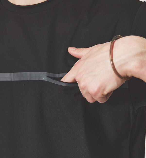 ABAHOUSE「【フロントシーム】 デザイン ポケット Tシャツ」|Tシャツ・カットソー|