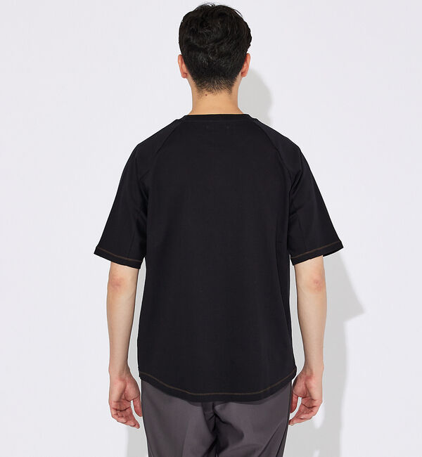 ABAHOUSE「【ロイヤルポンチ】シルクタッチ アトリエTシャツ」|Tシャツ・カットソー|