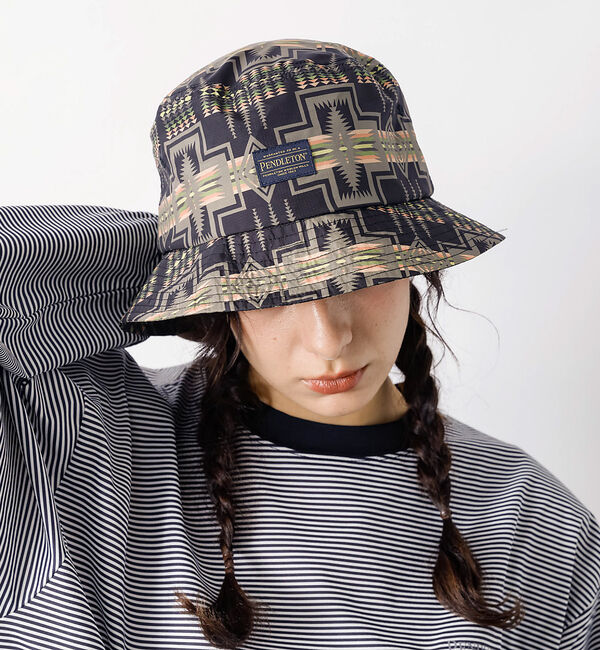 ABAHOUSE「【PENDLETON / ペンドルトン】ECOPET/バケットハット/ハーディン」|その他|ベージュ
