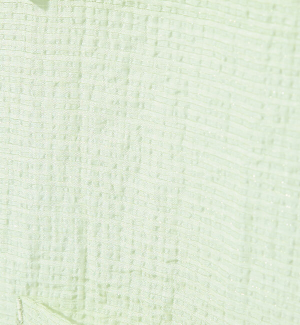 ABAHOUSE「スーパーシアー ラメドビー 半袖シャツ / オーバーサイズ」|シャツ・ブラウス|