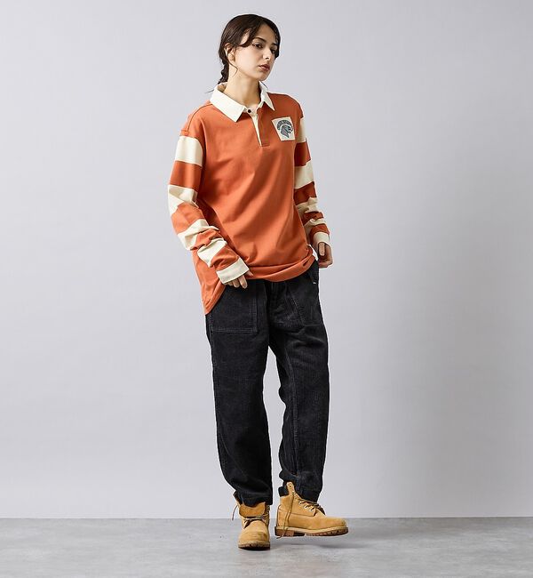 ABAHOUSE「【POLER/ポーラー】COLWOOD RUGBY/ラガーシャツ/ユニセックス【」|シャツ・ブラウス|