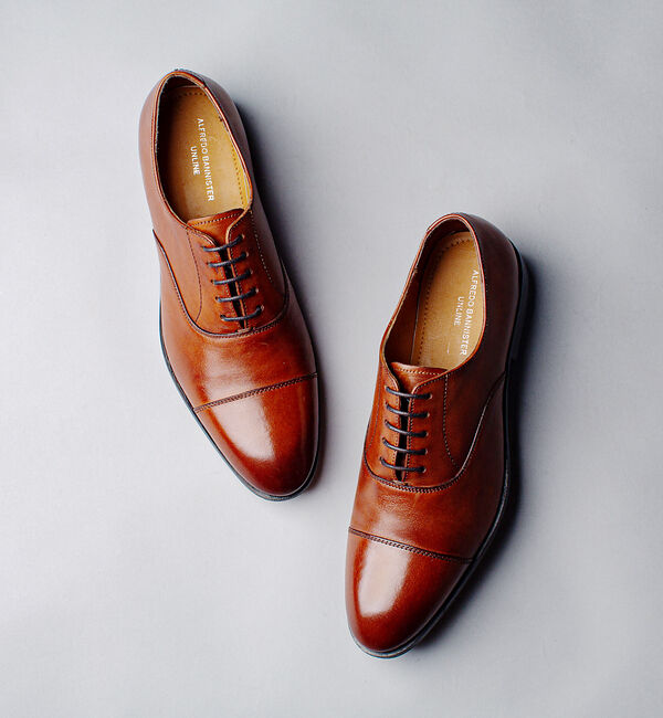 alfredoBANNISTER「【人気No1！WEB別注】内羽根 ストレートチップ ビジネスシューズ / ドレス」|ビジネス・ドレスシューズ|