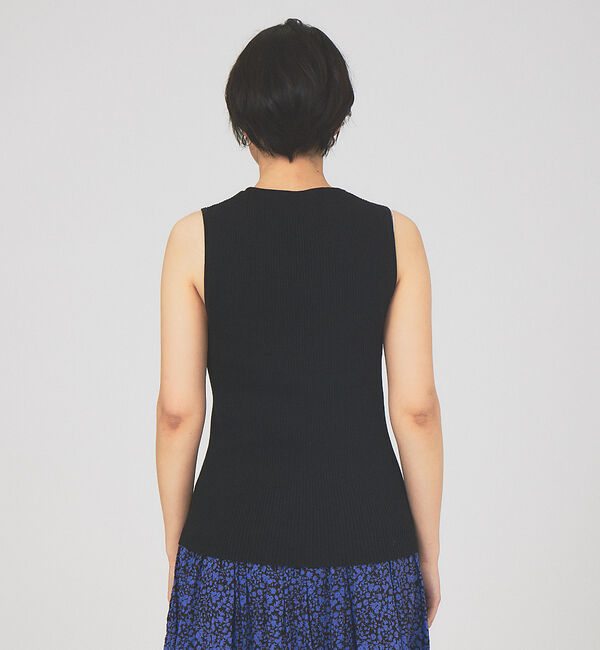 Rouge vif「ノースリーブリブニット」|ニット・セーター|