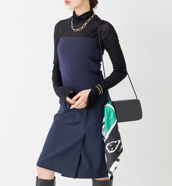 Rouge vif「【セットアップ対応】   ビスチェミニワンピース」|ワンピース|ネイビー