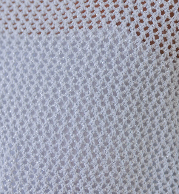 Rouge vif「ラメメッシュワイドニットプルオーバー」|ニット・セーター|