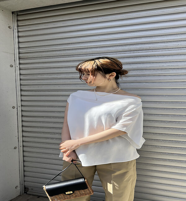 Rouge vif「アシンメトリーデザインブラウス」|シャツ・ブラウス|