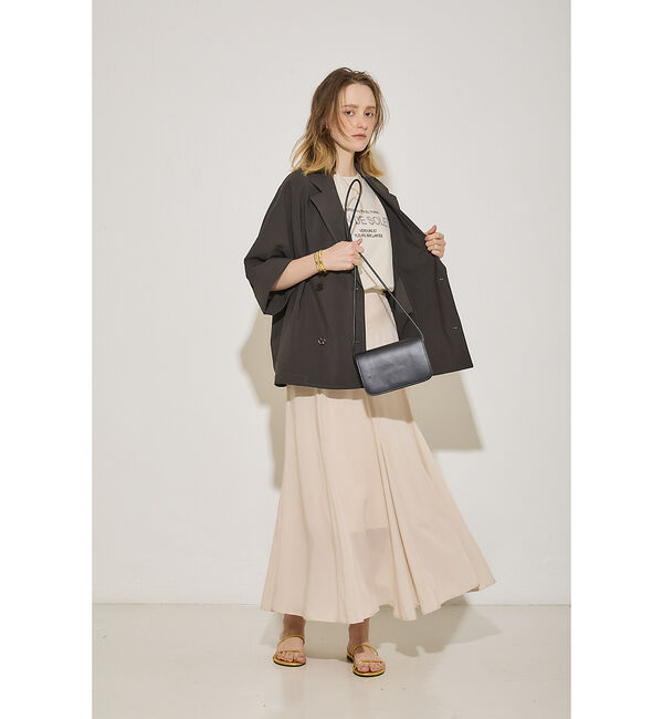 Rouge vif「フィブリルローン切り替えマキシスカート」|スカート|