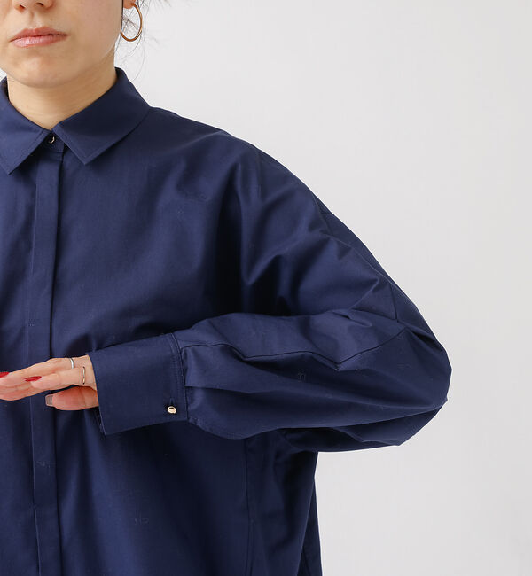 Rouge vif「マチ付きドルマンワイドシャツ」|シャツ・ブラウス|