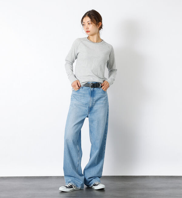 Rouge vif「【JEMORGAN / ジェーイーモーガン】ワッフルラグランロンＴ / パック入」|Tシャツ・カットソー|