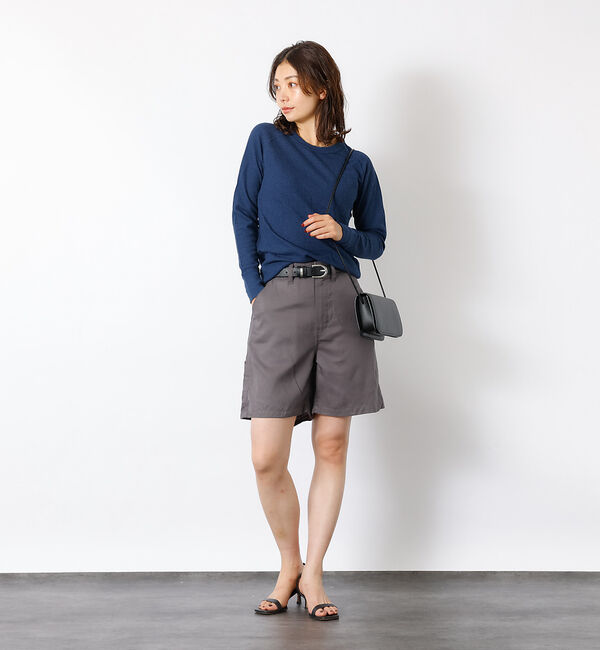 Rouge vif「【JEMORGAN / ジェーイーモーガン】ワッフルラグランロンＴ / パック入」|Tシャツ・カットソー|