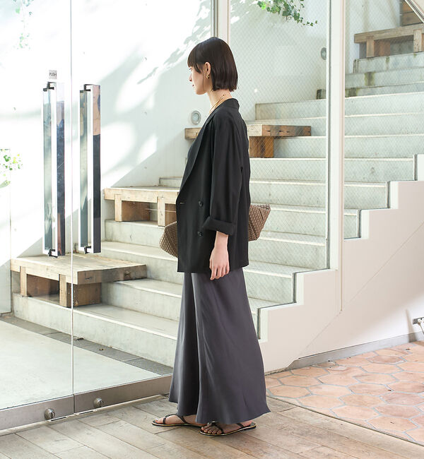 Rouge vif「エアリーシャツジャケット」|テーラードジャケット|