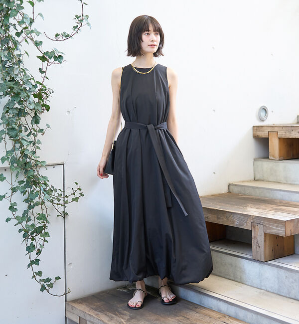 Rouge vif「ノースリーブ バルーンワンピース」|ワンピース|