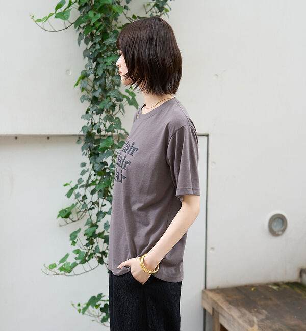 Rouge vif「シアーロゴTシャツ」|Tシャツ・カットソー|