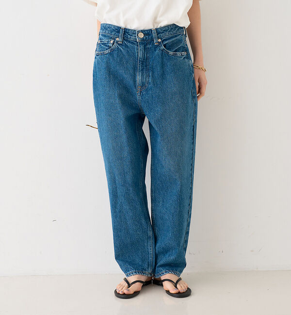 Rouge vif「【RED CARD/レッドカード】別注JAZZ ルーズテーパードワイドデニム」|デニム|