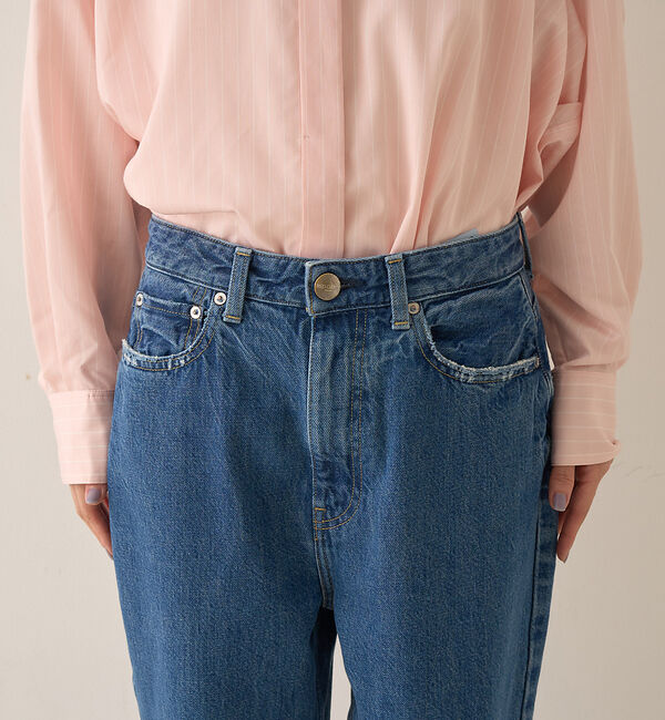 Rouge vif「【RED CARD/レッドカード】別注JAZZ ルーズテーパードワイドデニム」|デニム|