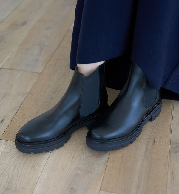 Rouge vif「【ロングヒット】【ENESS/エネス】サイドゴアブーツ」|ショートブーツ|