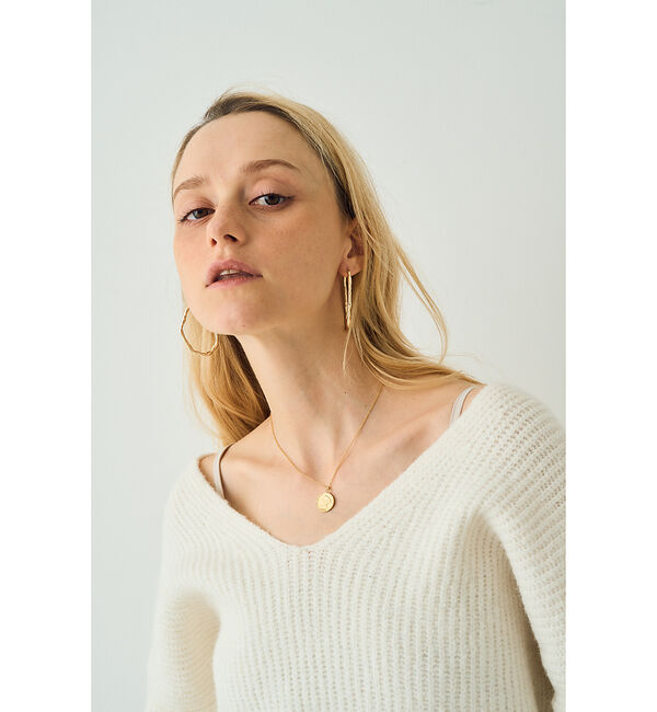 Rouge vif「【Chibi Jewels/チビ・ジュエルズ】コインネックレス One Dime」|ネックレス|