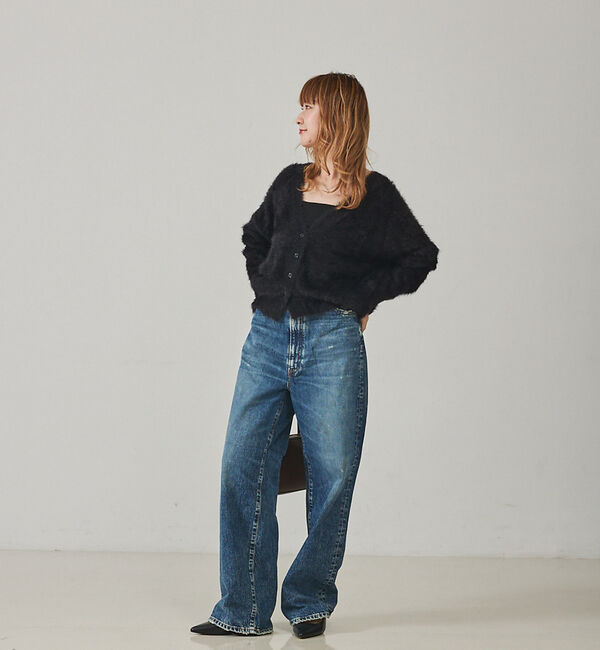 Rouge vif「【upper hights/アッパーハイツ】THE OLIVIA　ワイドストレー」|デニム|