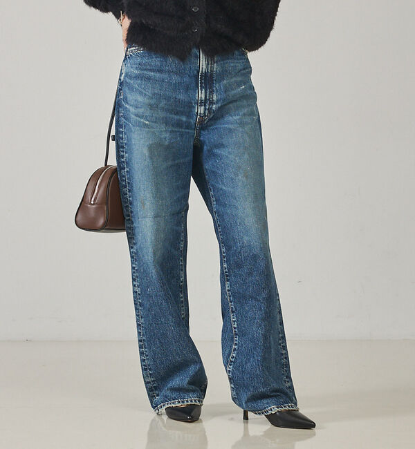 Rouge vif「【upper hights/アッパーハイツ】THE OLIVIA　ワイドストレー」|デニム|