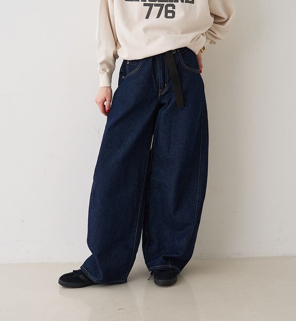 Rouge vif「【Levi's/リーバイス】SUPER BAGGY BARREL バレルジーンズ」|デニム|