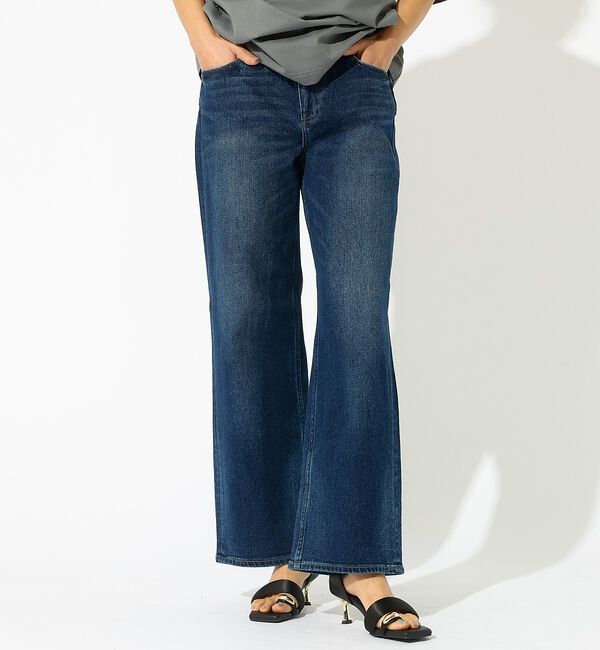 Rouge vif「【Healthy denim / ヘルシーデニム】Pink Pepper Mid」|デニム|ダークネイビー