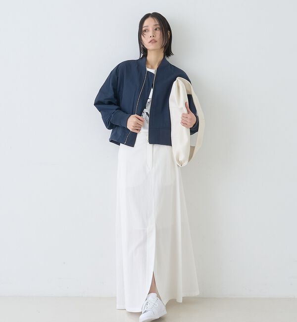 Rouge vif「サイドタックフレアロングスカート」|スカート|