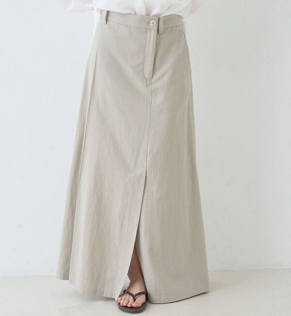 Rouge vif「サイドタックフレアロングスカート」|スカート|