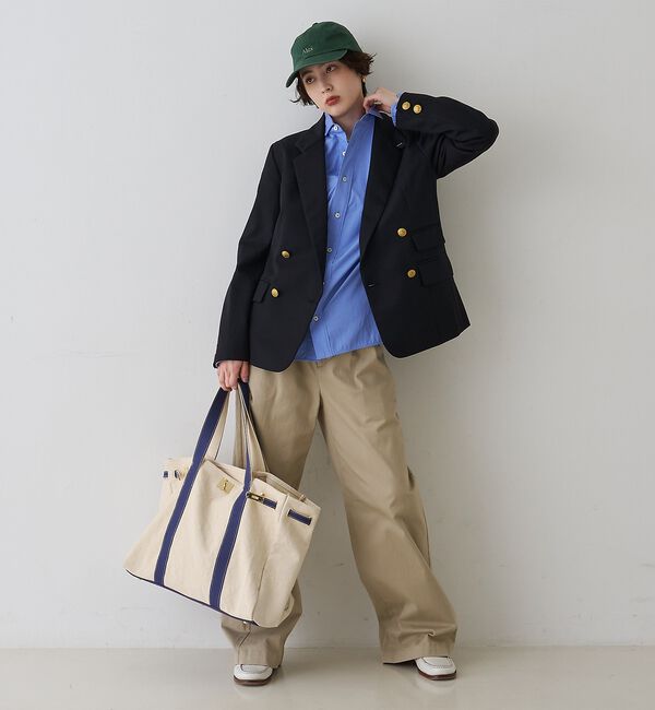 Rouge vif「【定番人気2026SS新作】【TICCA/ティッカ】スクエアビッグシャツ」|シャツ・ブラウス|