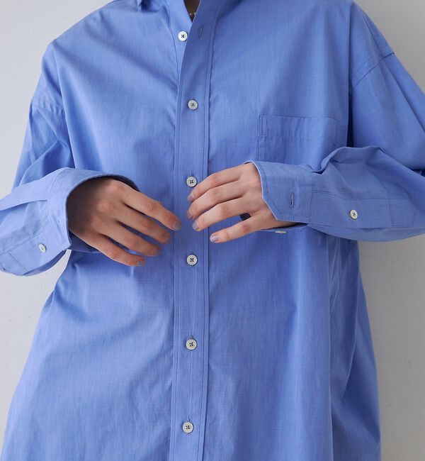 Rouge vif「【定番人気2026SS新作】【TICCA/ティッカ】スクエアビッグシャツ」|シャツ・ブラウス|