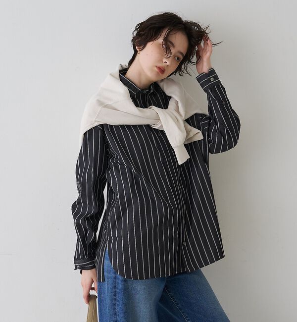 Rouge vif「【定番人気2026SS新作】【TICCA/ティッカ】スクエアビッグシャツ」|シャツ・ブラウス|