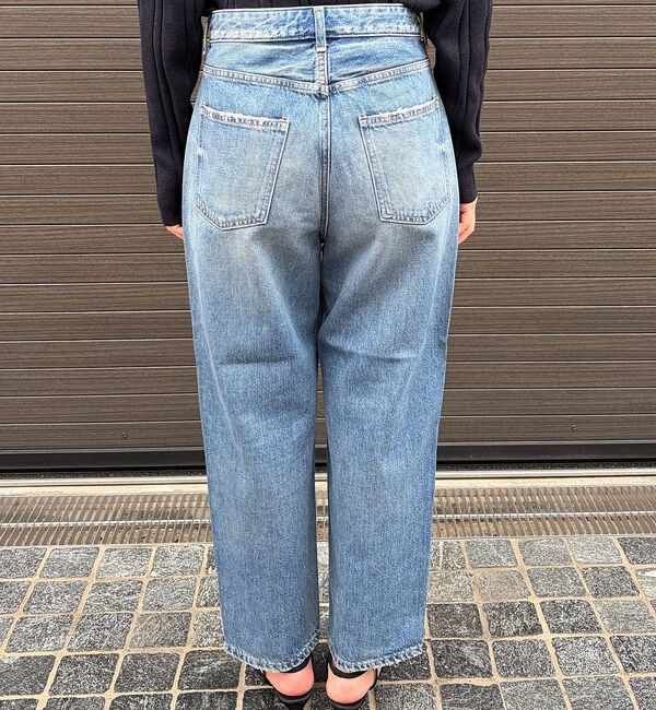 Rouge vif「【定番人気追加】【RED CARD/レッドカード】Jazz ルーズテーパードワイ」|デニム|