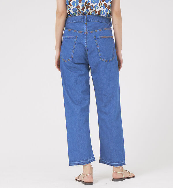 qualite「【e&times;qualite】サイドラインデニム」|デニム|