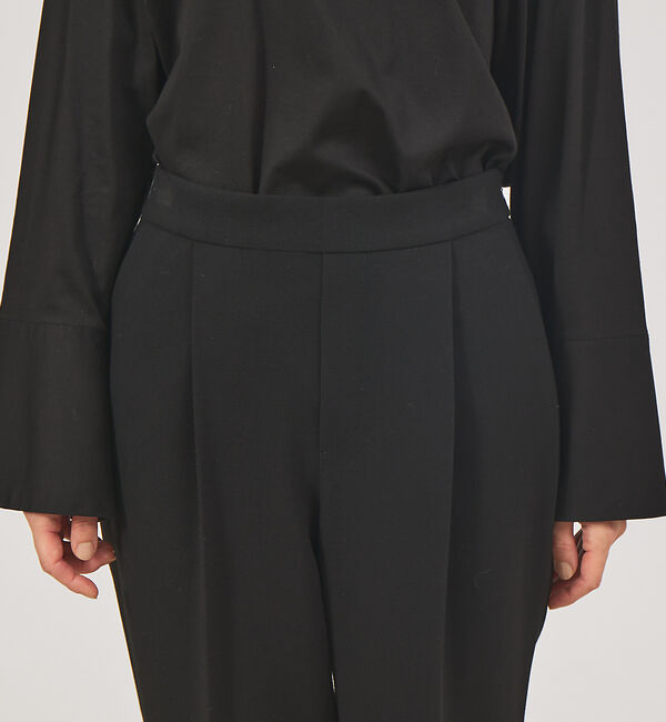 qualite「ダブルクロスセンタープレスパンツ」|その他|