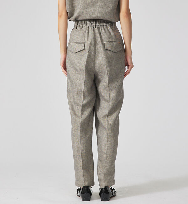 qualite「【セットアップ対応】ラメリネンタックパンツ」|その他|