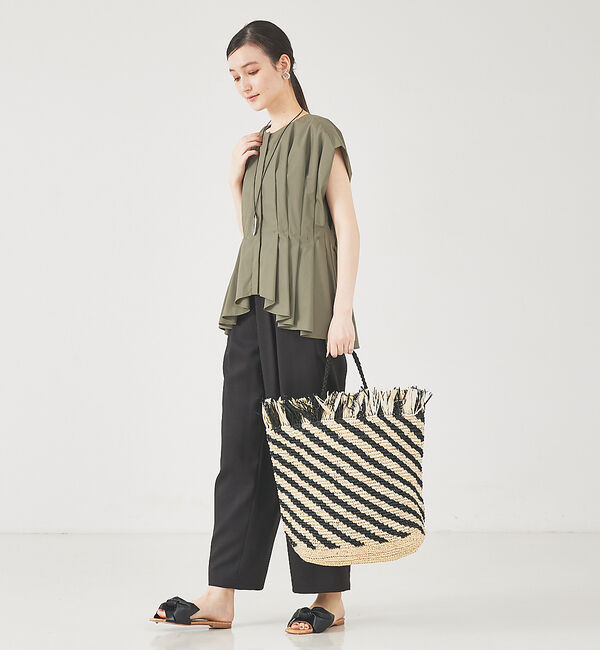 qualite「【BAGMATI】ラフィアバッグ」|トートバッグ|