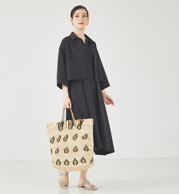 qualite「【BAGMATI】ラフィアバッグ」|トートバッグ|