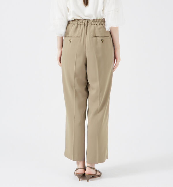 qualite「マットサテンストレートパンツ」|その他|