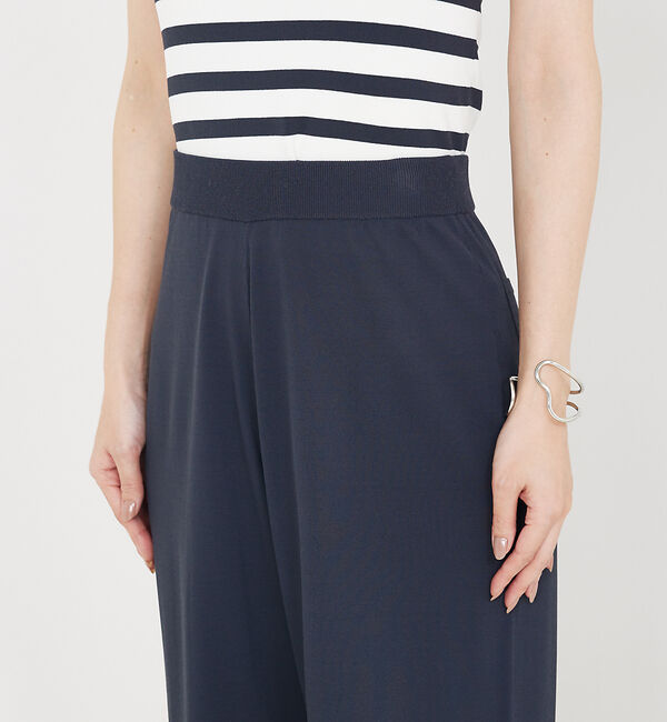 qualite「【セットアップ対応】接触冷感/レーヨンストレッチニットパンツ」|その他|