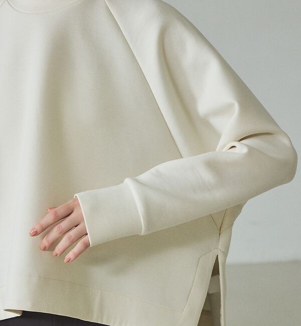 qualite「【楽なのに上品】ダンボールボックスプルオーバー」|スウェット・ジャージ|