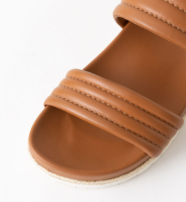 AU BANNISTER「【販売店舗限定】クッションベルトフットベットサンダル」|サンダル|