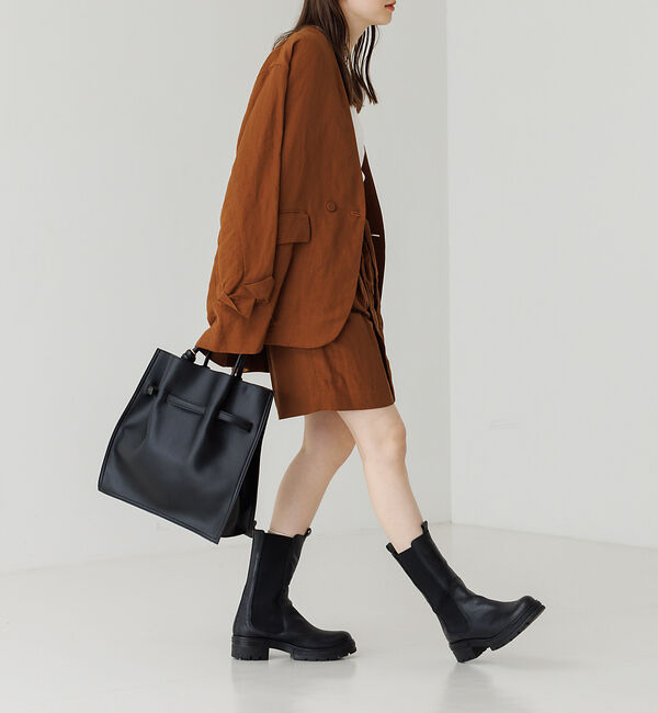 LOWELL things「【TVドラマ使用商品】Swell/2WAYギャザーオープントートBAG L」|トートバッグ|